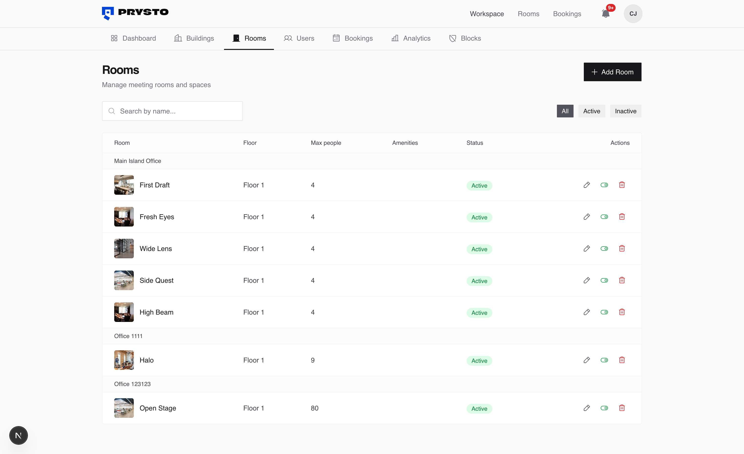 Prysto — Design System and Tokens